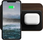 Nomad Base Station Hub Edition Qi Wireless Charging Leather - Walnut. Fixed Price $70.00.