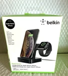 Belkin - Powerhouse Charging Dock For Iphone And Apple Watch Black F8J237TTBLK. Fixed Price $29.99.