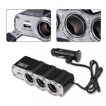 Car Charger Dc Lighter Socket Splitter 3-PORT Adapter W Usb For Cell Phones. Fixed Price $14.55.