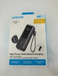 Anker 25000MAH Power Bank Triple 165W Usb-c Ports Built-in Cables For Mac/iphone. Fixed Price $77.99.