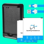 High Capacity 2X 6270MAH Battery Desktop Charger For Samsung Galaxy S4 SGH-R970G. Fixed Price $69.12.