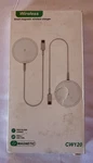 CW120 Magnetic Wireless Fast Charger Type-c Usb 1M White Iphone And Airpods. Fixed Price $22.87.