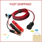 Cuzec 12V/ 24V Extension Cord Plug Socket With Battery Clamp 4.9FT 1.5M 16 Awg. Fixed Price $14.74.