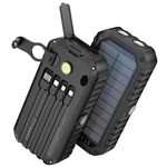 40,000MAH Solar Power Bank W/ Hand Crank & Cables,dual Usb/type-c Fast Chargin. Fixed Price $42.50.