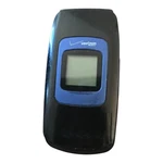 Utstarcom CDM8630VW Coupe Black And Blue Verizon Cellular Flip Phone Untested. Fixed Price $12.99.