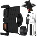 Wnnbtovn Dual Usb Phone Gps Super Fast Motorcycle Charger Adapter Led Waterproof. Fixed Price $11.88.