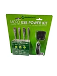 Micro Usb Power Kit (2 Cables, Dual Wall Charger, Car Charger). Fixed Price $19.99.
