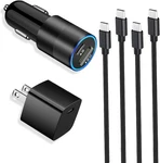 Looptimo 48W Pd&qc 3.0 Fast Charger For Google Pixel 10 Pro, Samsung S26 + 3.3FT. Fixed Price $29.92.