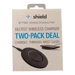 R5-O Tylt Shield 2 Pack Wireless Fast Pad/charging Station Qi-black. Fixed Price $6.99.