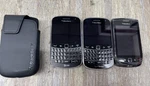 3 Pcs Blackberry 68001 RDU71CW RDE70UW Mixed Phone Atnt And Verzion. Fixed Price $78.99.