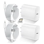 Lightning Cable 6FT Fast Charging Usb Charger Block 20W White XD18W2 Dihines. Fixed Price $51.99.