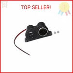 Vizgiz Car Under Dash Mount Cigarette Lighter 3.1A Dual Usb Power Charger Outlet. Fixed Price $13.55.