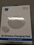 Just Wireless 10 Watt Qi Fast Charging Pad With 6FT Cable White(b). Fixed Price $9.89.