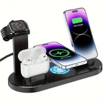 15W Fast Charging Station Folding Wireless Charger Stand- Samsung/iphone Usb-c. Fixed Price $19.99.