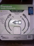 Ubiolabs Premium Mobile Charging Kit 6' Cables Car & Wall Chargers Type Usb. Fixed Price $10.00.