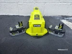 Ryobi PCG006 One+ 18V 6-PORT Fast Charger W/ 2(4AH) Battery Lightweight Portable. Fixed Price $199.44.