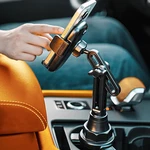 Lisen Upgraded Version Cup Phone Holder For Car 360 Adjustable Long Black. Fixed Price $31.50.