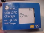 New Siig Usb-c Pd Charger With QC3.0 Wall 65W. Fixed Price $25.00.