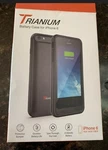 Iphone 6/6S Black Battery Case Trianium Atomic Pro Portable Charger. Fixed Price $23.00.