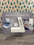 Atomi Multi-device Qi Charge Tower White Brand New. Fixed Price $32.99.