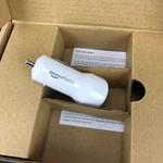 Amazonbasics Dual-port Usb Car Charger For Apple & Android Devices 4.8 Amp. Fixed Price $9.75.