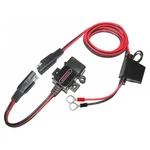 Motopower MP0609A 3.1AMP Motorcycle Usb Port Kit Sae Red, Black. Fixed Price $20.37.