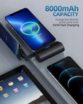 Abnoys Power-bank-portable-charger 8000MAH Ultra Compact Phone. Fixed Price $18.00.