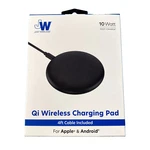 Just Wireless 10W Qi Charging Pad With 4FT Cable - New !!!. Fixed Price $8.75.