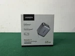 Ugreen 65W Usb Block, Nexode 3-PORT Gan Fast Type Charger, Black. Fixed Price $34.99.