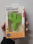 Kikkerland Novelty 3 Way Usb Car Charger Cactus Cute. Fixed Price $8.00.