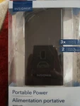 Insignia 10,000MAH Portable Power Bank Dual Usb NS-MB10002-C. Fixed Price $22.01.