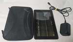 Amazon Kindle Fire 1ST Generation D01400 8GB - 7" Screen W/ Case + Charger. Fixed Price $9.99.