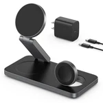 3 1 Wireless Charging True 25W QI2.2 Iphone Watch Airpods Foldable Dock. Fixed Price $40.49.