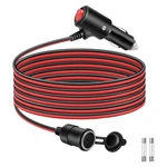 Thlevel 9.8FT/3M Cigarette Lighter Extension Cord With Off Switch Red. Fixed Price $14.76.