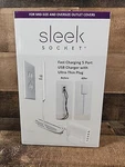 Sleek Socket Fast Charging 5 Port Usb Charger W/ultra-thin Plug, 8 Ft. Cord New. Fixed Price $19.49.
