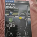 Type Powered Vacuum Suction Phone Holder With Magnetic Mount. Fixed Price $19.25.