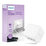 Philips 17W Triple Usb Wall Charger 3 Port For Travel And Home Use. Fixed Price $21.09.