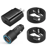 Samsung Super Fast Charger KIT,25W Pd Usb Wall/car For Galaxy.... Fixed Price $21.51.