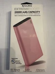 Aduro Extreme Boost 20,000 Mah Metallic Pink Backup Battery W/ 4 Usb Ports New. Fixed Price $23.79.