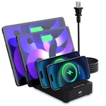 Masbater 5-PORT Usb-c Fast Charging Station Multiple Devices Ipad Tablet Black. Fixed Price $24.66.