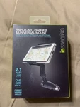 Iessentials Rapid Car Charger & Universal Mount 2.1 Amp Usb For All Smartphones. Fixed Price $8.00.