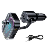 12-24V Car Fm Bluetooth 5.0 Transmitter Adapter Pd 3USB Charger Aux Hands-free. Fixed Price $22.99.