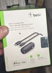 Belkin Usb-c Car Charger 20W Power Delivery Fast Compact Black. Fixed Price $21.99.