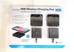 Ubio Labs 15W Wireless Charging Pad 2PK W/additional 20W Usb-c Output Qi Certifi. Fixed Price $15.00.