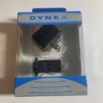Dynex Durable Compat Universial 1.0 Amp Usb Home / Car Charging Kit. Fixed Price $9.92.