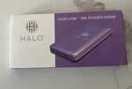 Halo Hub-link 10K Portable Power Bank For Iphone Purple Fast Charging Brand New!. Fixed Price $29.99.