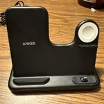 Anker Powerwave 4-IN-1 Wireless Charging Station Apple Watch Iphone Blk A2575. Fixed Price $22.00.