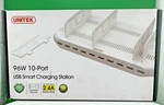 Unitek 96W 10-PORT Usb Smart Charging Device Station, New, Free Shipping!. Fixed Price $64.99.