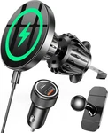 For Car Mount Charger Stable Charging 15W Iphone Magnetic Wireless. Fixed Price $40.90.