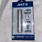 Justin, Powerbank Stick 2600 Mah, Travel Usb Charger. Fixed Price $13.79.